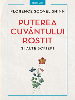 cover image of Puterea cuvântului rostit și alte scrieri